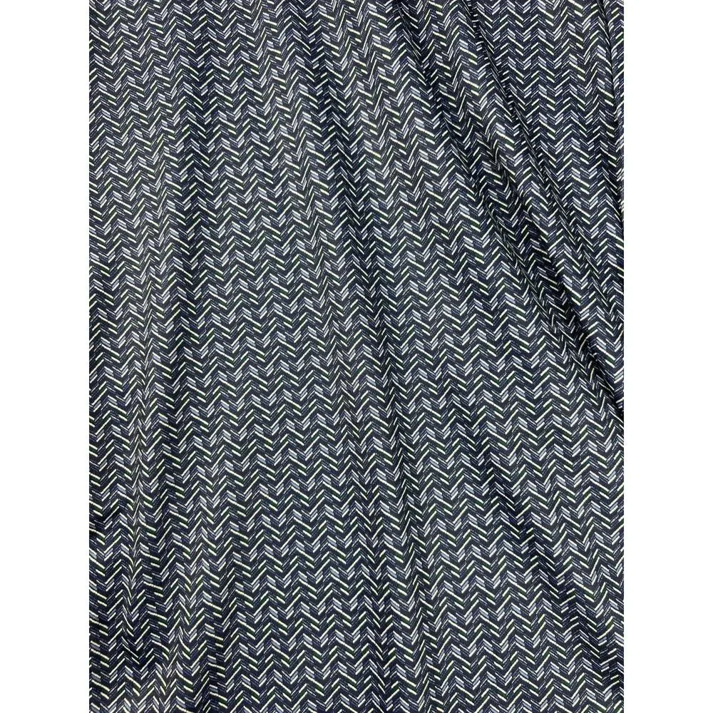 Kenneth Cole Reaction Mens Blue XL White Check Button-Down Dress Shirt #852